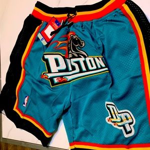 Detroit Pistons Just don shorts